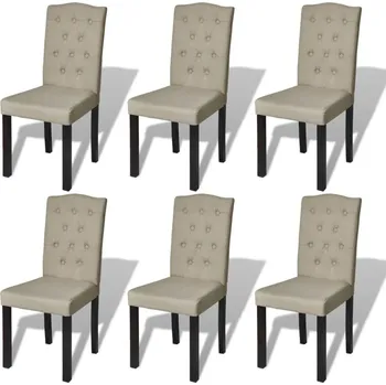 Jídelní židle OMAXI Jídelní židle 6 ks textil 861461