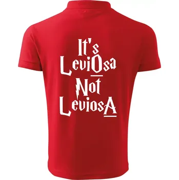 Pánská košile Leviosa not Levjosa - Polokošile pánská Pique Polo 203 - 2XL ( Červená )