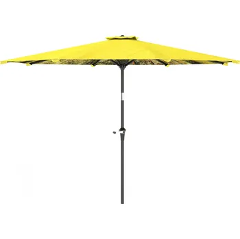 Stínicí technika Slunečník s ruční klikou | žlutý