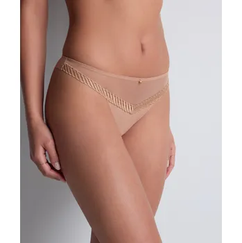 Souprava dámského spodního prádla Tanga AUBADE (4M26-11), Velikost S, Barva tělová