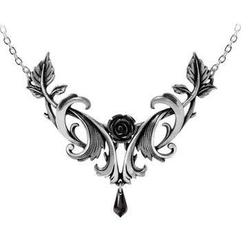Přívěsek obojek ALCHEMY GOTHIC - Baroque Rose