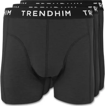 Boxerky M - FlexFeel | Balení 3 ks černých bavlněných boxerek - Trendhim