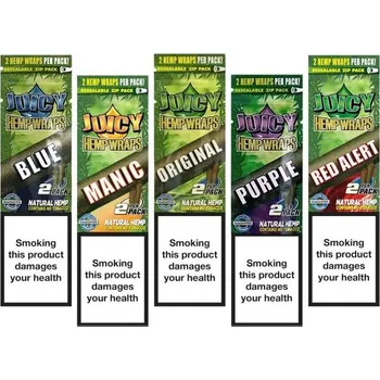 Jay's Hemp Blunt Wraps Red Alert 2ks v balení box 25ks