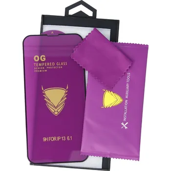 TFO Tvrzené 3D prémiové sklo OG na celý displej pro iPhone 15 Pro 6,1" černé okraje