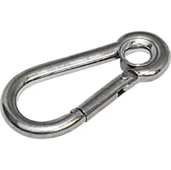 Člun Plastimo Nerezová karabina s okem 60 x 6