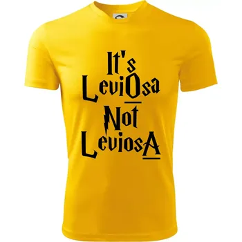 Leviosa not Levjosa - Dětské triko sportovní (dresovina) - 146 cm/10 let ( Žlutá )