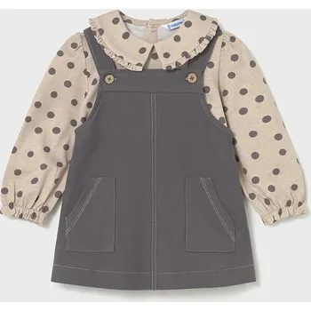 Dívčí šaty Dívčí šaty Mayoral 2926.4J.Baby.9BYA béžová 02X, vel. 104