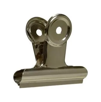 Archivační box Klip na dokumenty, stříbrná, 63 mm, kov, 6 ks/balení, HGA0126