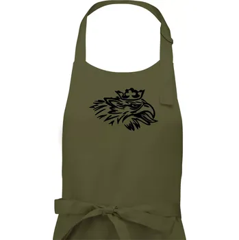Kuchyňská zástěra Rozezlený orel - Dámská zástěra na vaření - Univerzální velikost ( Khaki )