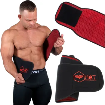 Neoprenový pás na hubnutí černýPRO Burner, 120x23cm (PF-B1515)