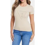 Dámské béžové triko Guess - Velikost M, Barva Béžová 56306 R3VI16