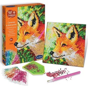Diamantové malování Sentosphere Diamantové plátno - Liška