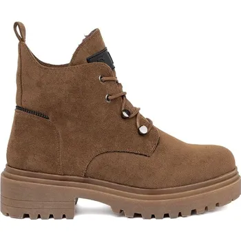 Dámské polobotky Sergio Leone Moderní dámské kotníkové boty na plochém podpatku 41