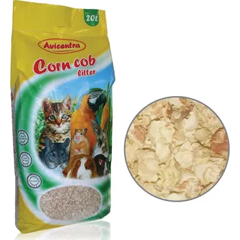 Podestýlka pro hlodavce Kukuřičná podestýlka, 20l hrubá /60