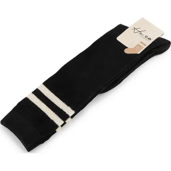 Dámské ponožky Dámské / dívčí podkolenky vlněné, barva 3 černá