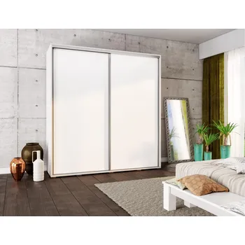 Šatní skříň MOB Peldon 205 (bílá)