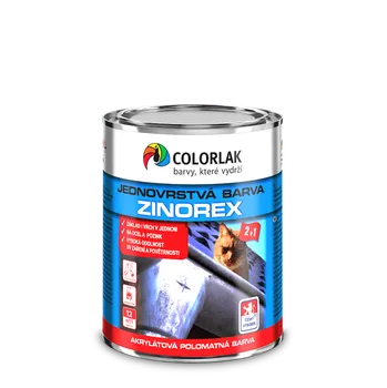 barva na kov Colorlak ZINOREX S 2211 RAL 8012 3,5 L červenohnědá