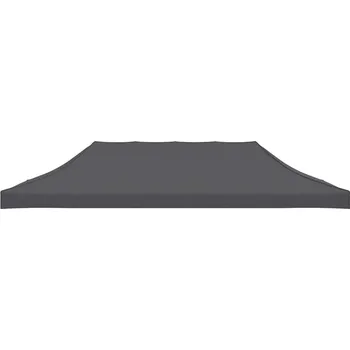 Zahradní stan OMAXI Střecha k party stanu 3 x 6 m antracitová 706762