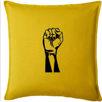 Polštář Kámen černě - Polštář 50x50 - 50x50 - Pouze potah ( Žlutá )