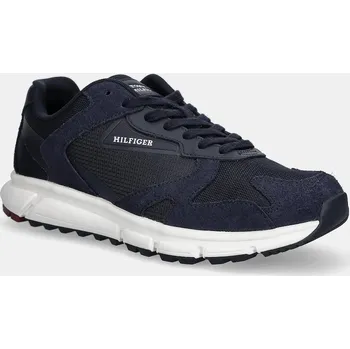 Pánská obuv Tenisky Tommy Hilfiger OUTDOOR RUNNER MIX FM0FM05574 námořnická modř 59X, EUR 45
