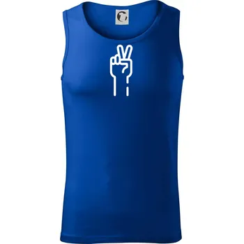 Nůžky ikona - Tílko pánské Core - XL ( Královská modrá )