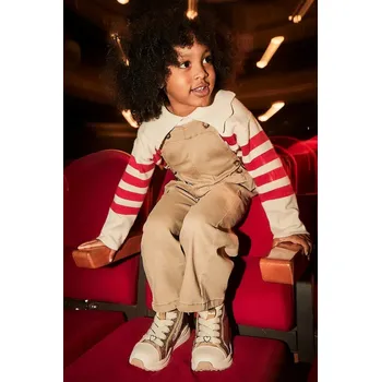 Chlapecké kalhoty Dětské kalhoty na šle Mayoral 4608.6A.Mini.9BYA hnědá 82X, vel. 140