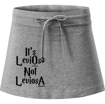 Dámská sukně Leviosa not Levjosa - Sportovní sukně - two in one - XL ( Tmavě šedý melír )