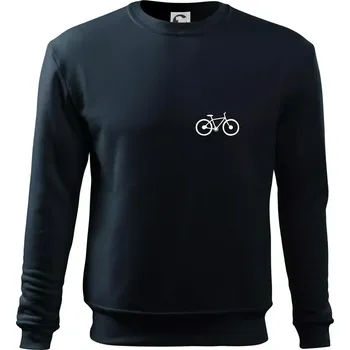 Chlapecké tričko Obrázek kola na prsu horské kolo - Mikina Essential dětská - 146 cm/10 let ( Námořní modrá (velmi tmavá - téměř černá) )