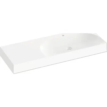 Umyvadlo Umyvadlo na skříňku RAVAK Lite litý mramor bílá 120 mm XJXL1212000