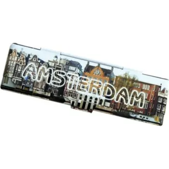 Obal na King Size papírky - Amsterdam, baráčky
