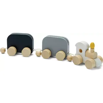 Dřevěná hračka Narozeninový vláček