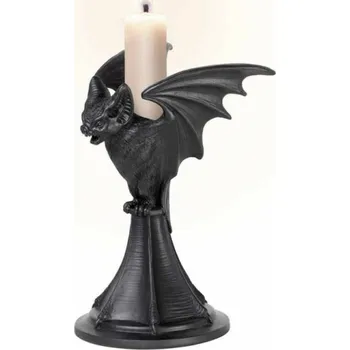 Svícen svícen (dekorace) ALCHEMY GOTHIC - Bat