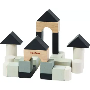 Dřevěná hračka Mini-stavební set