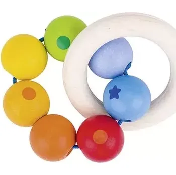 Hračka pro kojence Hračka do ruky - dva kruhy