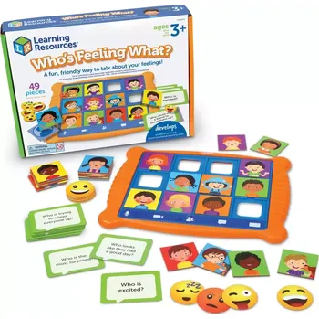 Desková hra Learning Resources Kdo co cítí?