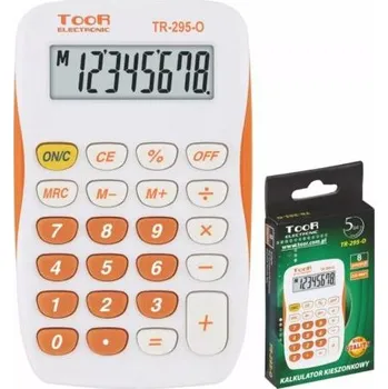 Kalkulačka Kapesní kalkulačka KW TR-295-O 8 míst oranžová 120-1419
