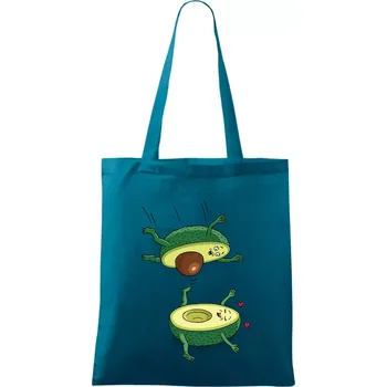 Sex avokádo (Hana-creative) - Taška bavlněná - 42 x 38 cm ( Petrolejová )