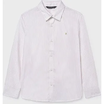 Dětská košile Mayoral béžová barva, 874 874.7A.Junior.9BYA 12X, vel. 166