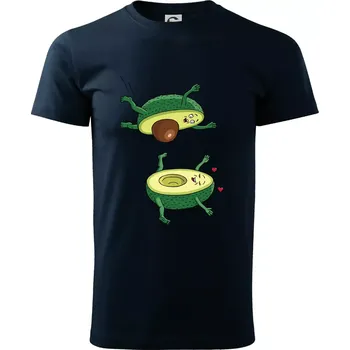 Sex avokádo (Hana-creative) - Triko extra velké (5-8XL) - 7XL ( Námořní modrá (velmi tmavá - téměř černá) )