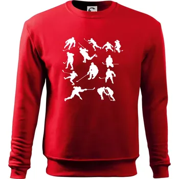 Chlapecké tričko Hokejisti ikony - Mikina Essential dětská - 146 cm/10 let ( Červená )