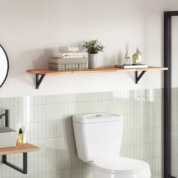 Psací stůl OMAXI Stolní deska obdélníková 160 x 40 x 2 cm masivní akáciové dřevo 662607