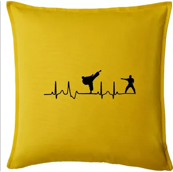 Polštář Karate EKG - Polštář 50x50 - 50x50 - Pouze potah ( Žlutá )