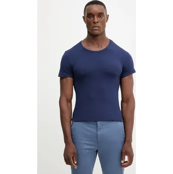 Pánské tričko Tričko United Colors of Benetton pánské, zelená barva, 3OP82M111 59X, vel. XL