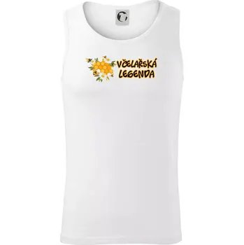 Včelařská legenda - Tílko pánské Core - M ( Bílá )