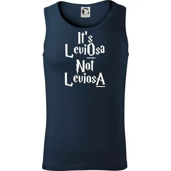 Leviosa not Levjosa - Tílko pánské Core - L ( Námořní modrá (velmi tmavá - téměř černá) )