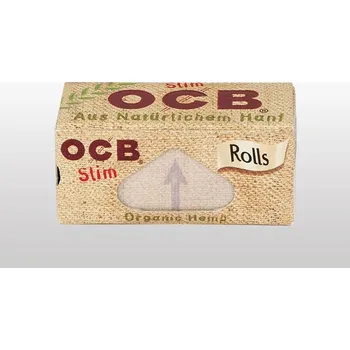 Rolovací papírky OCB Organic Hemp Rolls 4m