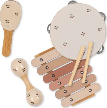 Hudební nástroj pro děti Konges Slojd Hudební set Cherry Konges Sløjd Music Set