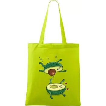 Sex avokádo (Hana-creative) - Taška bavlněná - 42 x 38 cm ( Limetková )
