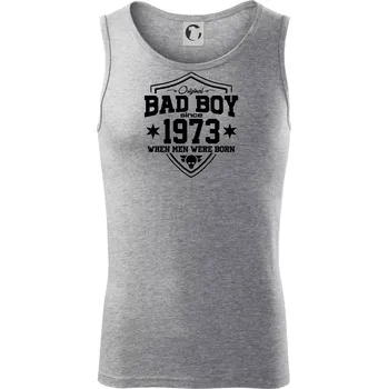Bad boy since 1973 - Tílko pánské Core - 2XL ( Tmavě šedý melír )