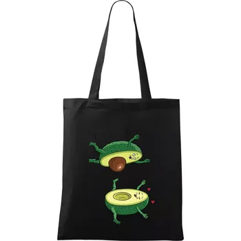 Nákupní taška Sex avokádo (Hana-creative) - Taška bavlněná - 42 x 38 cm ( Černá )